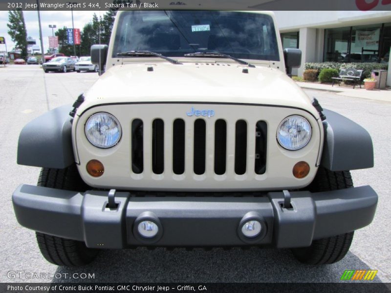 Sahara Tan / Black 2012 Jeep Wrangler Sport S 4x4