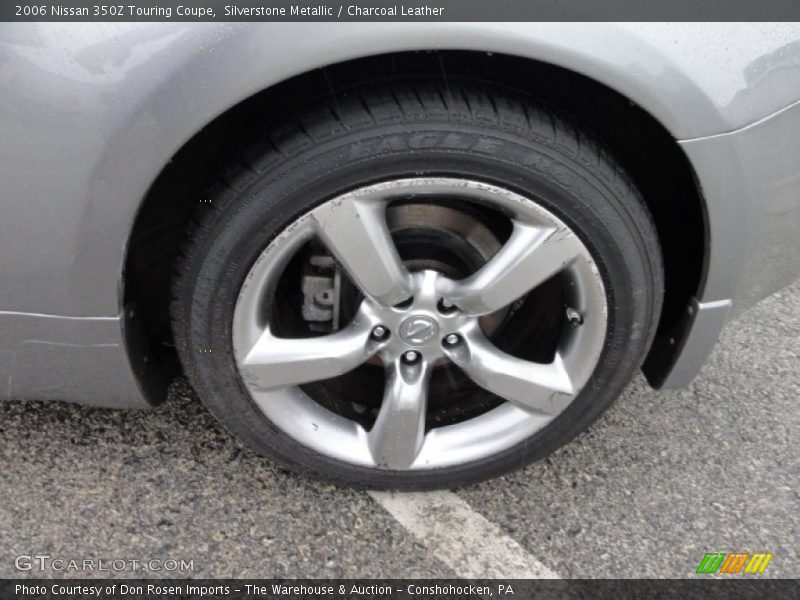 Silverstone Metallic / Charcoal Leather 2006 Nissan 350Z Touring Coupe