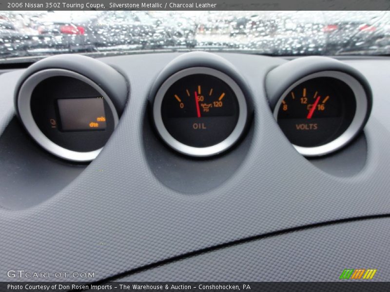 Silverstone Metallic / Charcoal Leather 2006 Nissan 350Z Touring Coupe