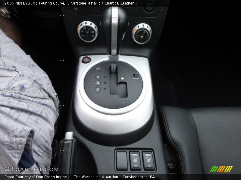 Silverstone Metallic / Charcoal Leather 2006 Nissan 350Z Touring Coupe