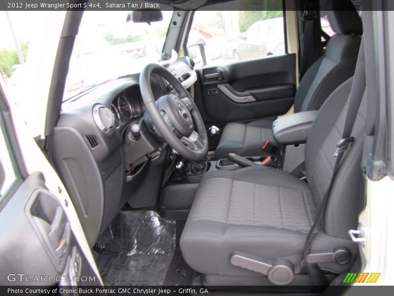  2012 Wrangler Sport S 4x4 Black Interior