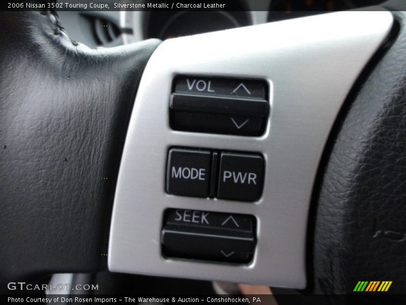 Silverstone Metallic / Charcoal Leather 2006 Nissan 350Z Touring Coupe