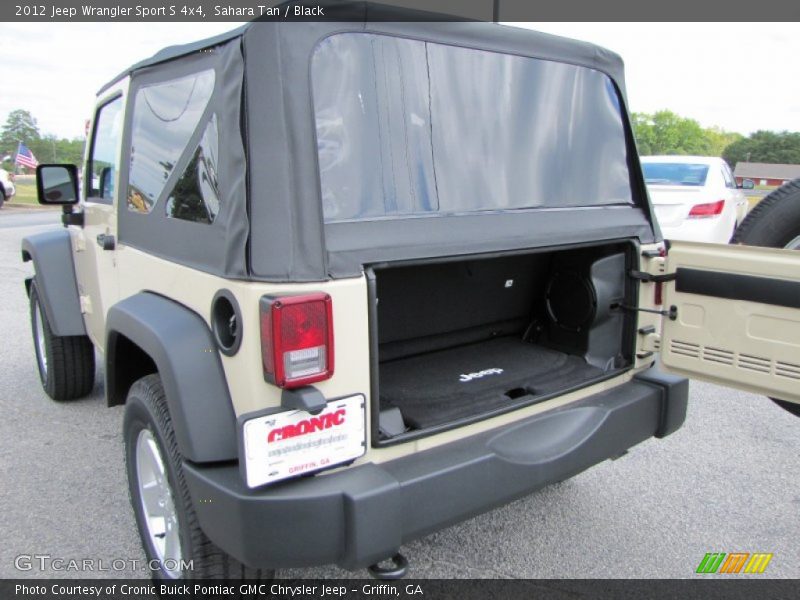 Sahara Tan / Black 2012 Jeep Wrangler Sport S 4x4