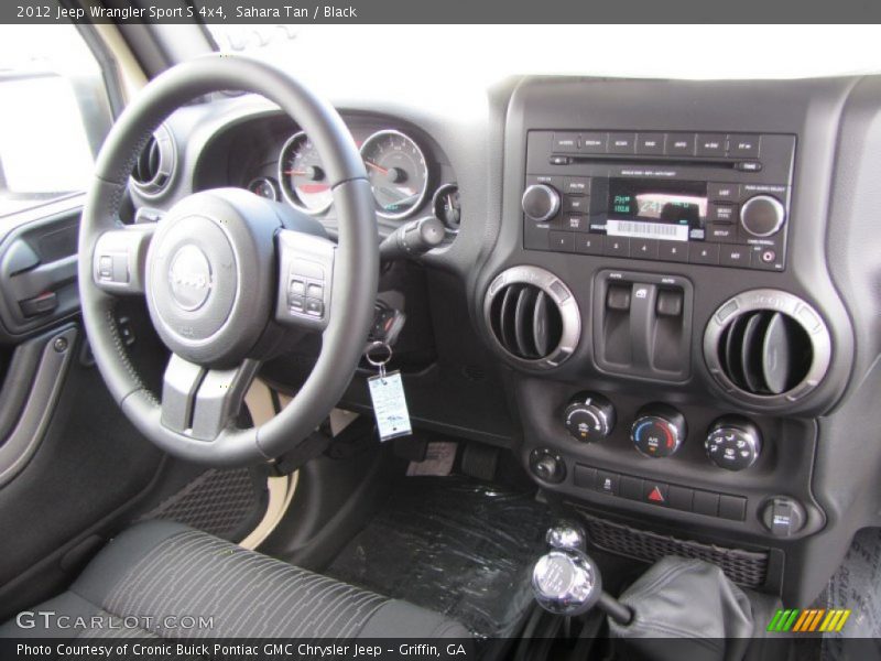  2012 Wrangler Sport S 4x4 Black Interior