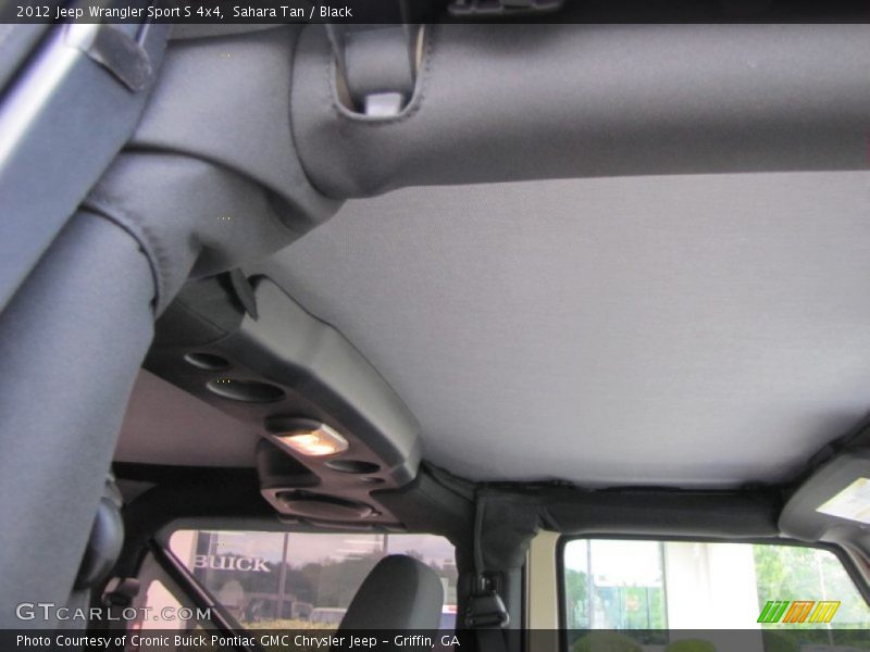 Sahara Tan / Black 2012 Jeep Wrangler Sport S 4x4
