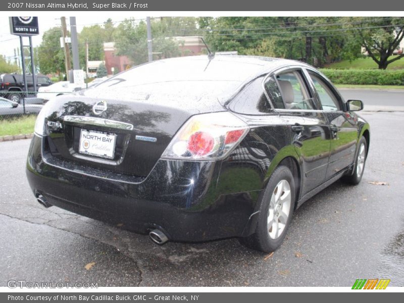 Super Black / Frost 2007 Nissan Altima Hybrid