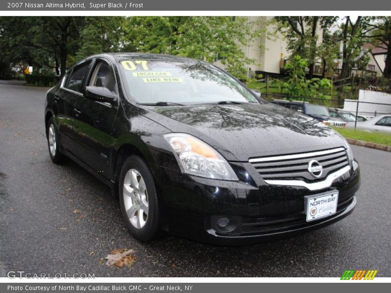 Super Black / Frost 2007 Nissan Altima Hybrid