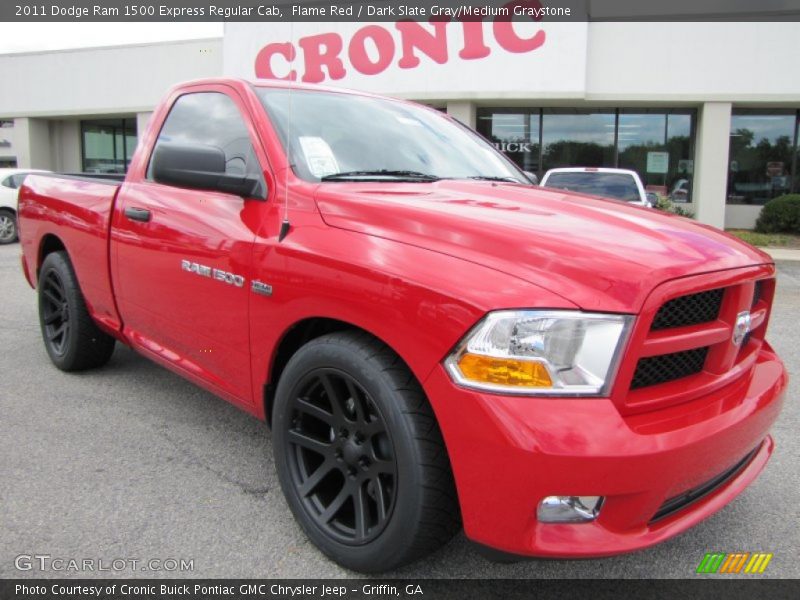  2011 Ram 1500 Express Regular Cab Flame Red