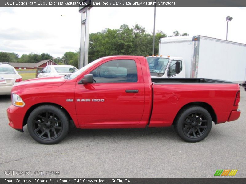 Custom Wheels of 2011 Ram 1500 Express Regular Cab