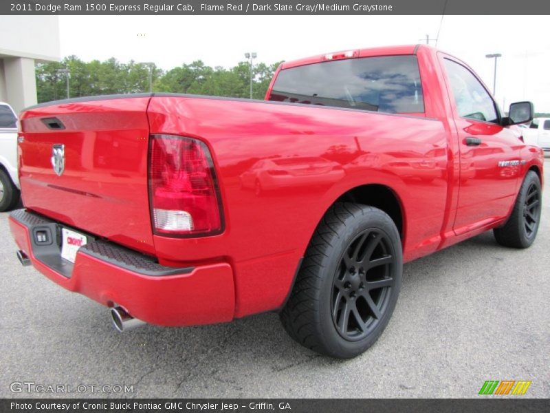  2011 Ram 1500 Express Regular Cab Flame Red