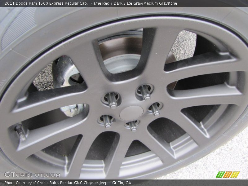 Custom Wheels of 2011 Ram 1500 Express Regular Cab