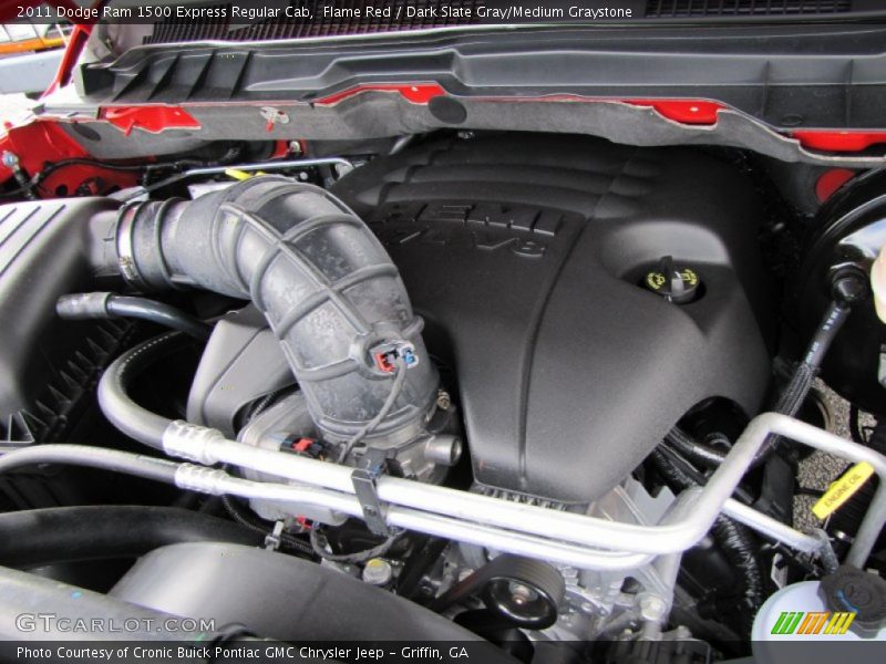  2011 Ram 1500 Express Regular Cab Engine - 5.7 Liter HEMI OHV 16-Valve VVT MDS V8
