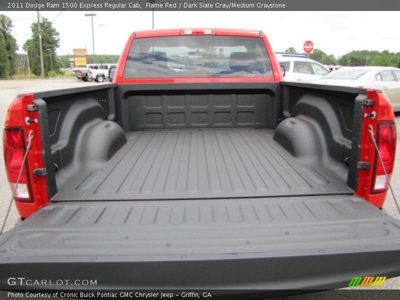 Flame Red / Dark Slate Gray/Medium Graystone 2011 Dodge Ram 1500 Express Regular Cab