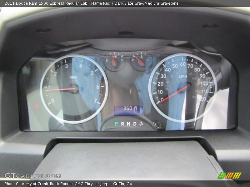  2011 Ram 1500 Express Regular Cab Express Regular Cab Gauges