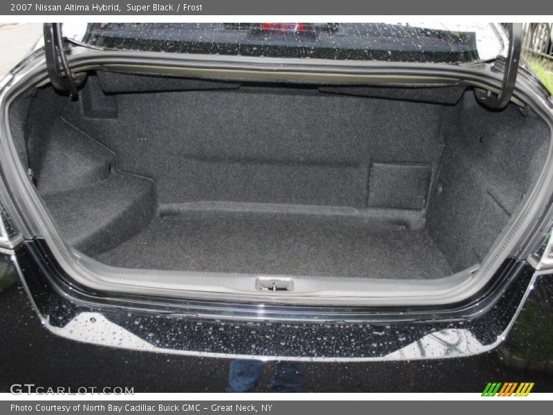 2007 Altima Hybrid Trunk
