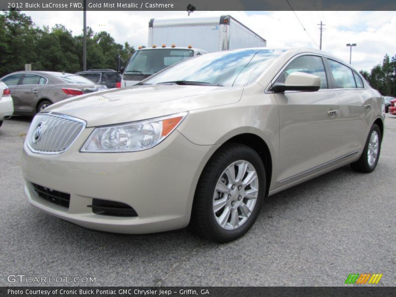 Gold Mist Metallic / Cashmere 2012 Buick LaCrosse FWD