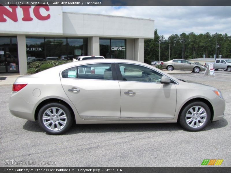 Gold Mist Metallic / Cashmere 2012 Buick LaCrosse FWD