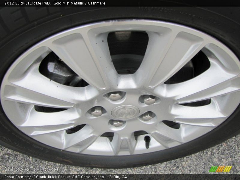 Gold Mist Metallic / Cashmere 2012 Buick LaCrosse FWD