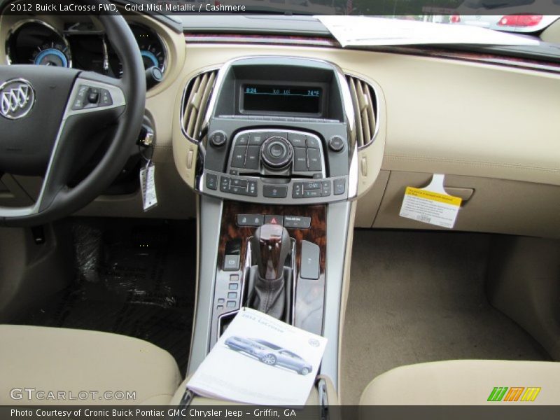 Dashboard of 2012 LaCrosse FWD