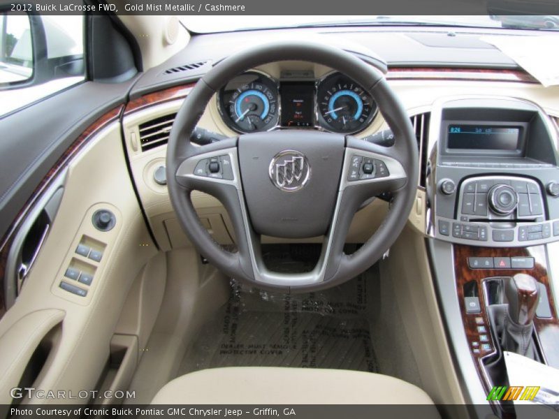 Dashboard of 2012 LaCrosse FWD