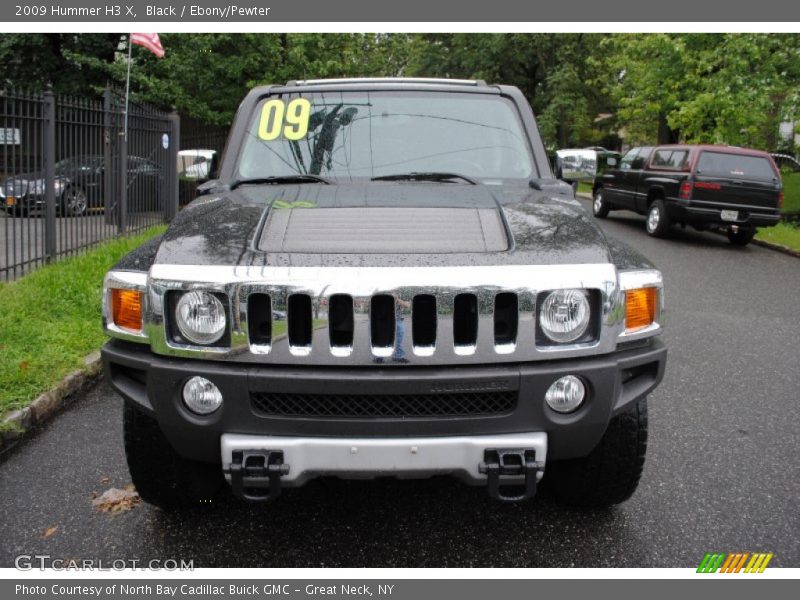 Black / Ebony/Pewter 2009 Hummer H3 X