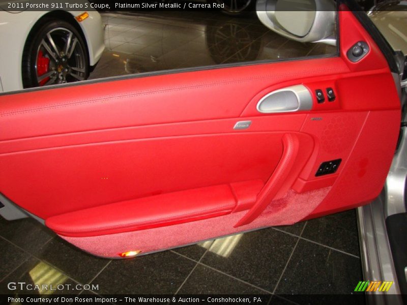 Door Panel of 2011 911 Turbo S Coupe