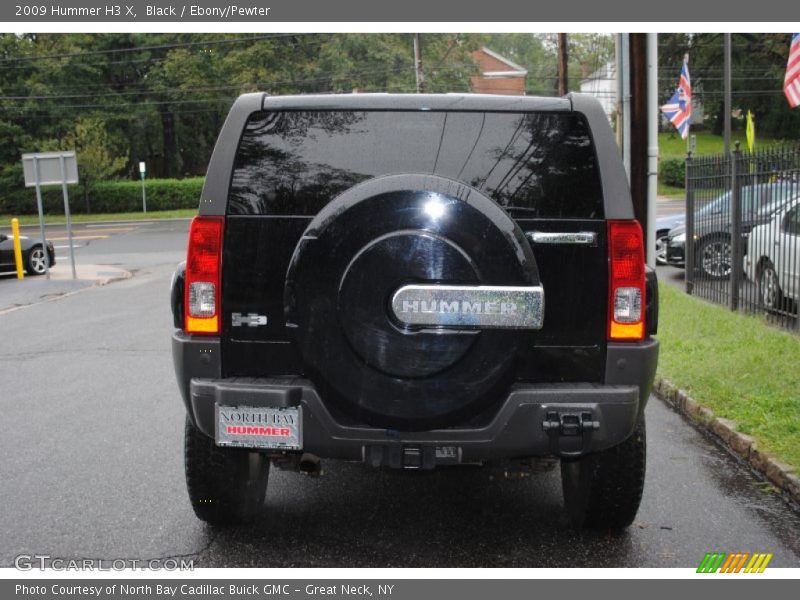 Black / Ebony/Pewter 2009 Hummer H3 X