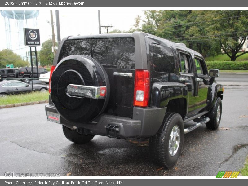 Black / Ebony/Pewter 2009 Hummer H3 X