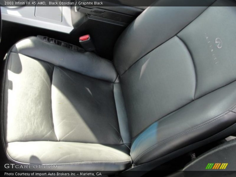 Black Obsidian / Graphite Black 2003 Infiniti FX 45 AWD
