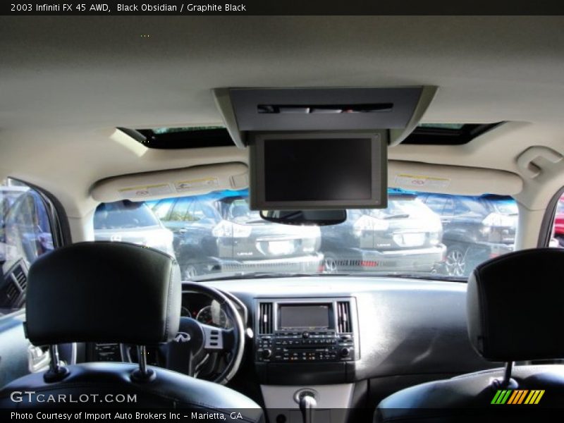 Black Obsidian / Graphite Black 2003 Infiniti FX 45 AWD