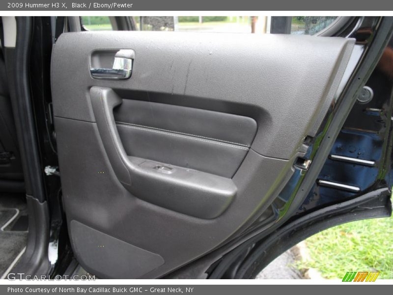 Black / Ebony/Pewter 2009 Hummer H3 X