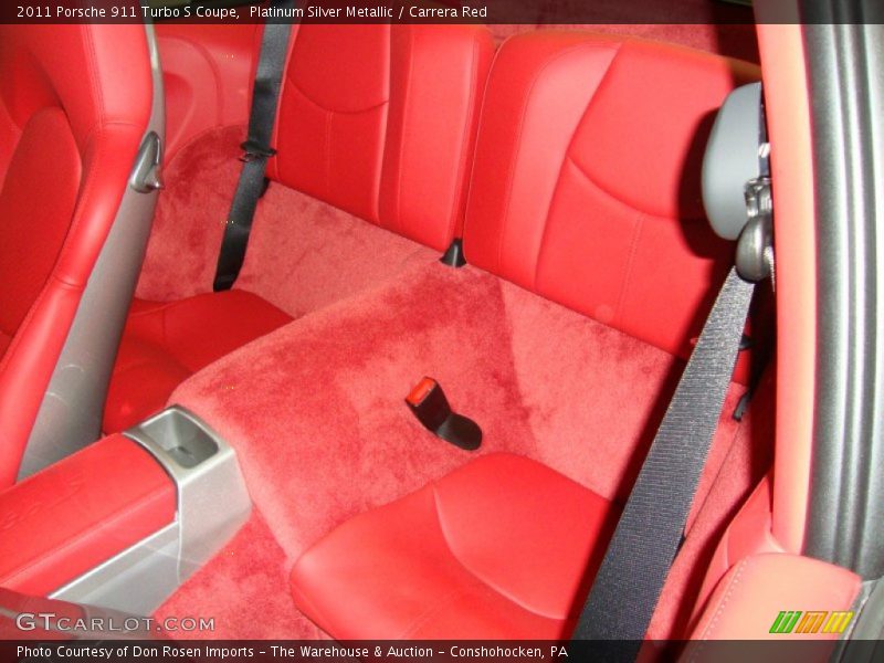  2011 911 Turbo S Coupe Carrera Red Interior