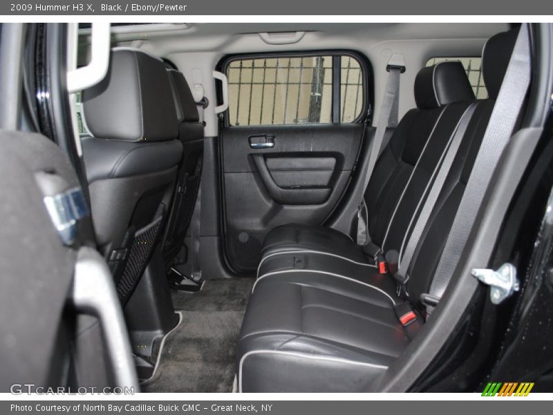 Black / Ebony/Pewter 2009 Hummer H3 X