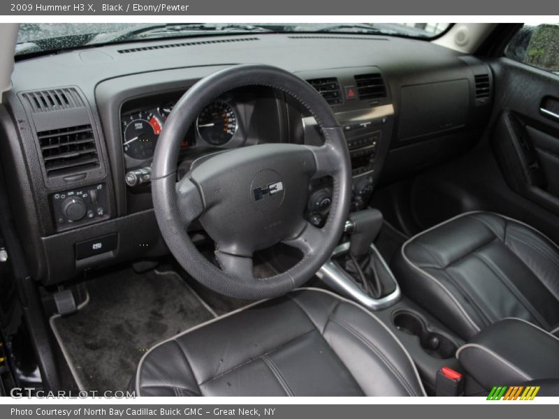 Black / Ebony/Pewter 2009 Hummer H3 X
