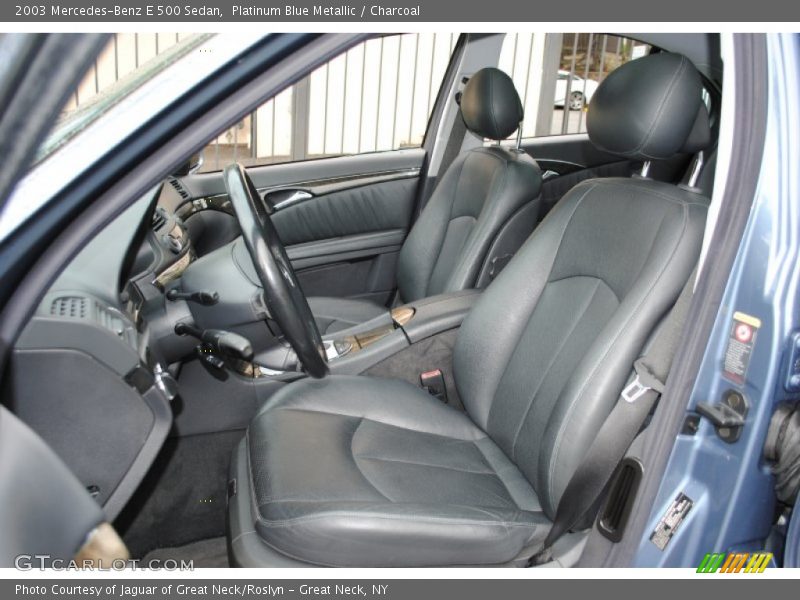  2003 E 500 Sedan Charcoal Interior