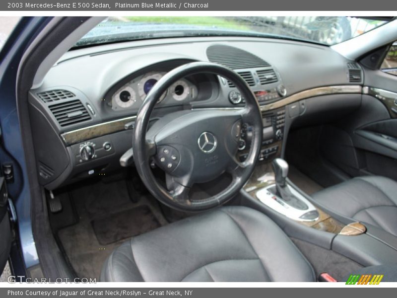 Charcoal Interior - 2003 E 500 Sedan 