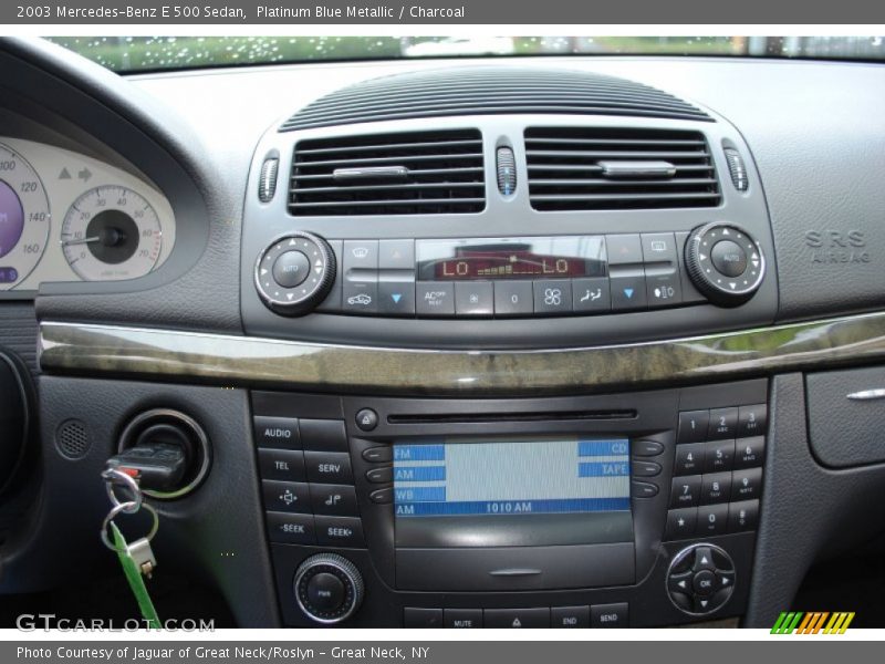 Controls of 2003 E 500 Sedan