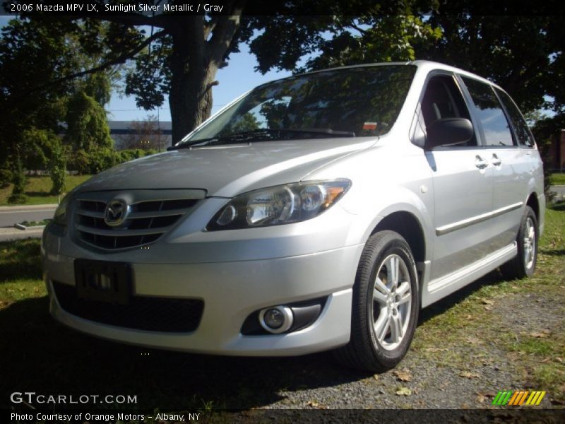 Sunlight Silver Metallic / Gray 2006 Mazda MPV LX