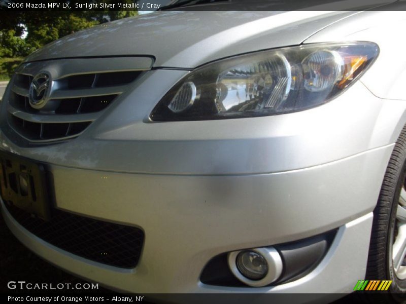 Sunlight Silver Metallic / Gray 2006 Mazda MPV LX