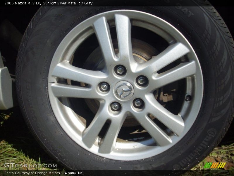 Sunlight Silver Metallic / Gray 2006 Mazda MPV LX