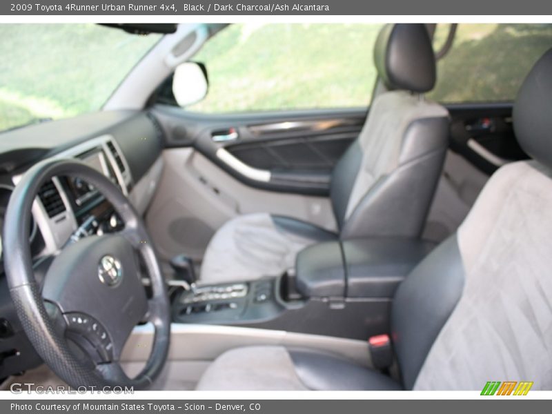Black / Dark Charcoal/Ash Alcantara 2009 Toyota 4Runner Urban Runner 4x4
