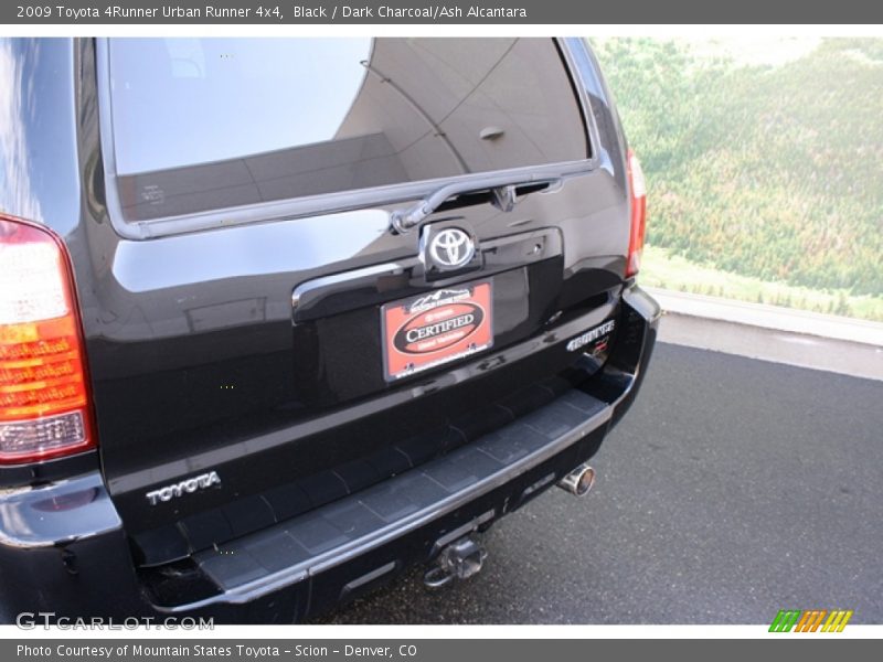 Black / Dark Charcoal/Ash Alcantara 2009 Toyota 4Runner Urban Runner 4x4