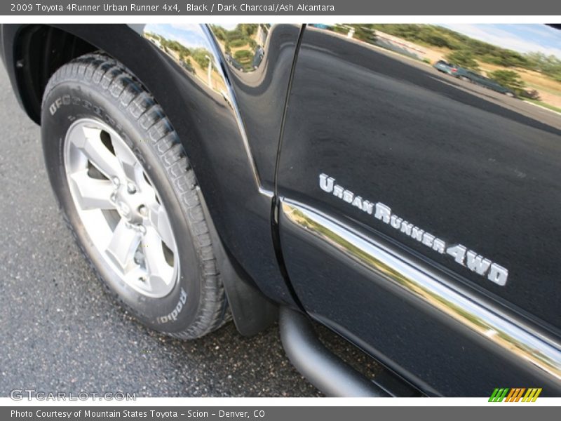 Black / Dark Charcoal/Ash Alcantara 2009 Toyota 4Runner Urban Runner 4x4