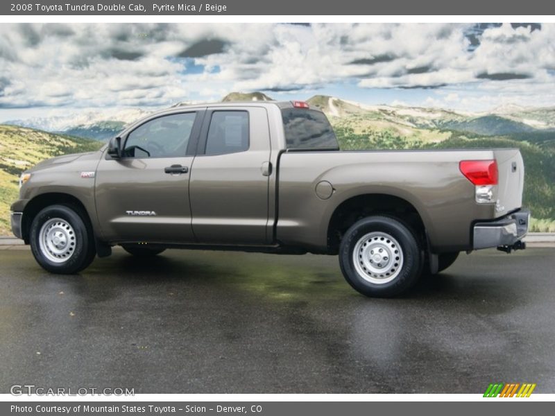 Pyrite Mica / Beige 2008 Toyota Tundra Double Cab