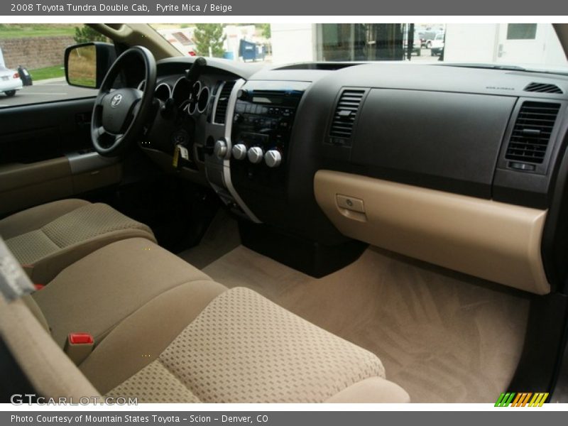 Pyrite Mica / Beige 2008 Toyota Tundra Double Cab