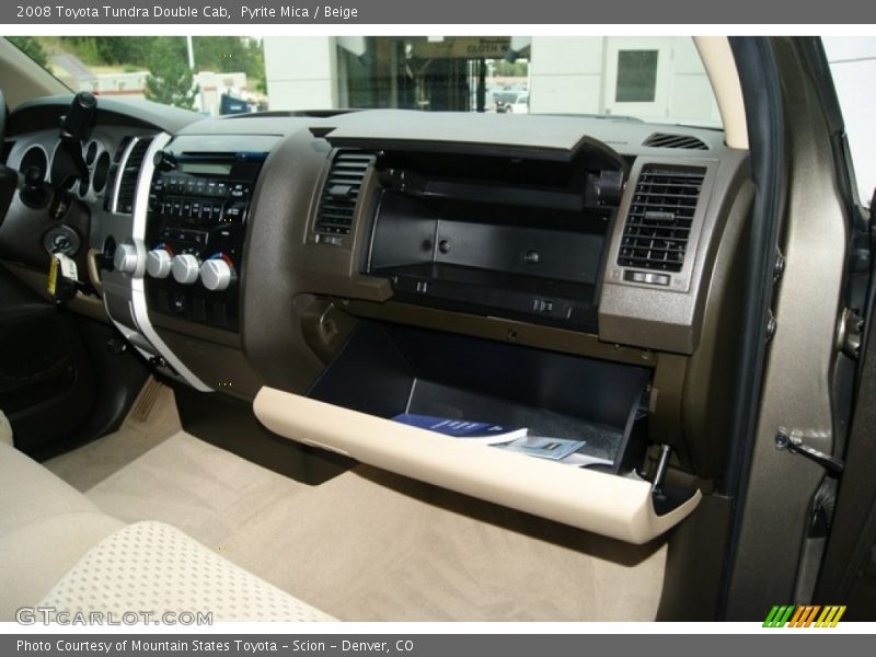 Pyrite Mica / Beige 2008 Toyota Tundra Double Cab