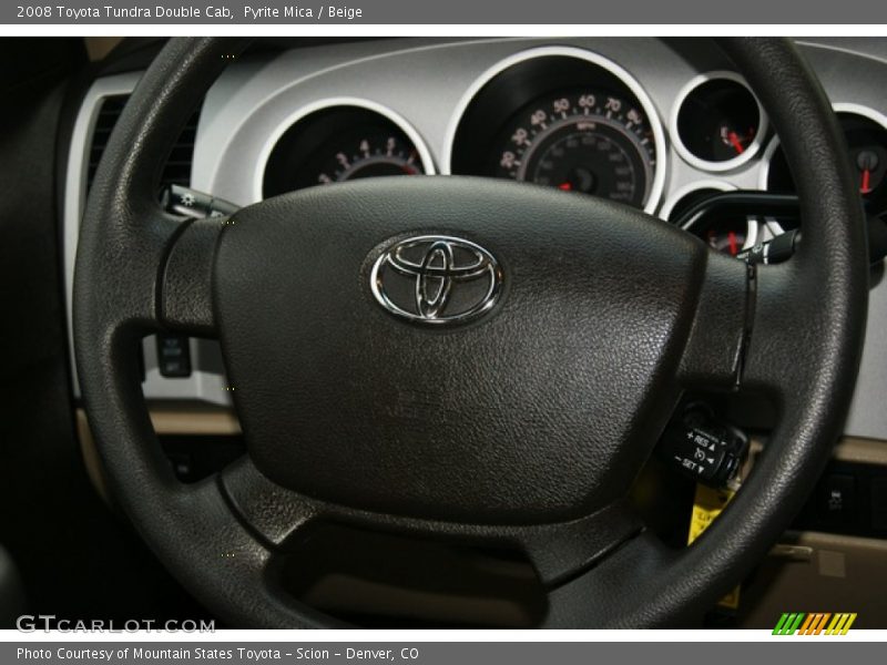 Pyrite Mica / Beige 2008 Toyota Tundra Double Cab