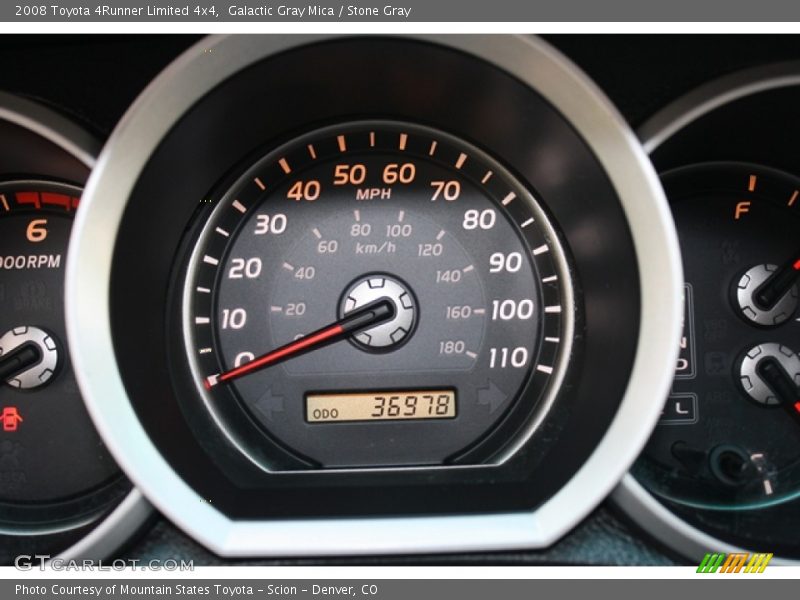 Galactic Gray Mica / Stone Gray 2008 Toyota 4Runner Limited 4x4