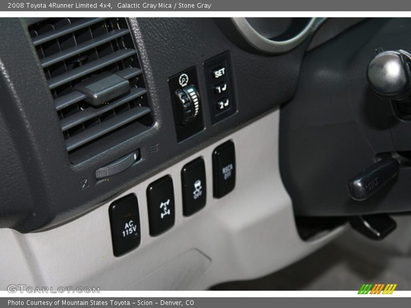 Galactic Gray Mica / Stone Gray 2008 Toyota 4Runner Limited 4x4
