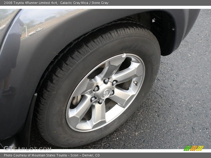Galactic Gray Mica / Stone Gray 2008 Toyota 4Runner Limited 4x4